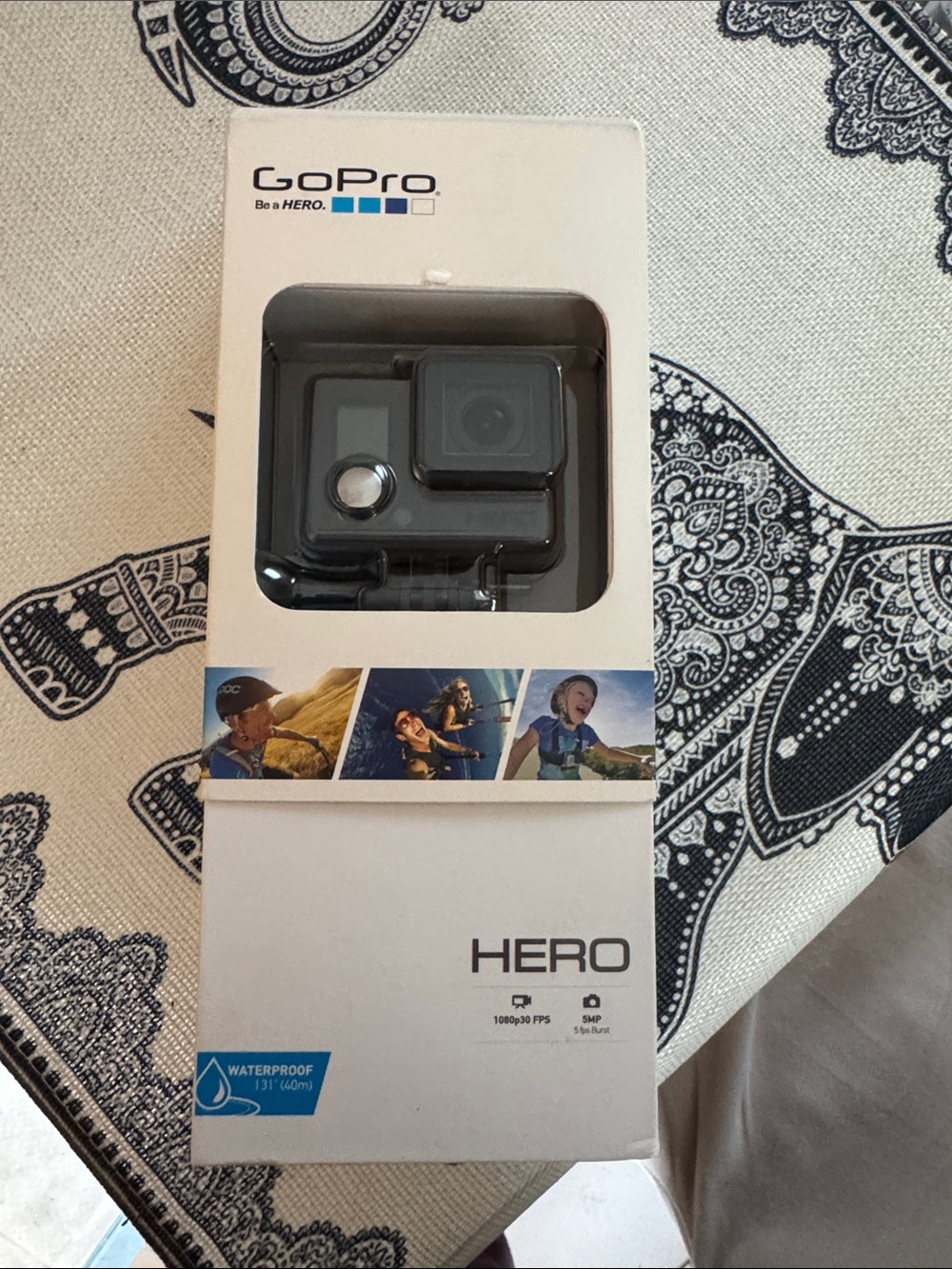 GoPro HERO Action Camera in Black and White Packaging